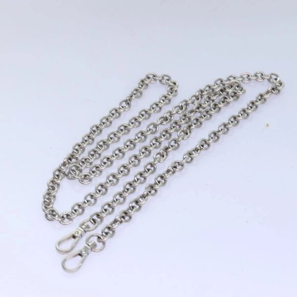 PRADA Chain Shoulder Bag Nylon Black Auth - Picture 12 of 16